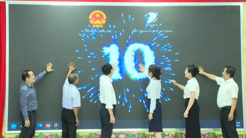 UBND xã Long Hải ra mắt phần mềm “Quản lý ấp” DC 4.0.