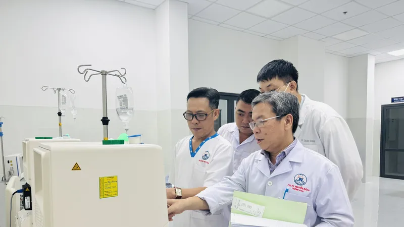 Đơn vị Thận nhân tạo tại Trung tâm Y tế Quân dân y Côn Đảo chính thức vận hành.