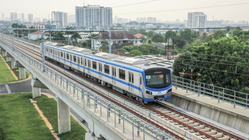 同奈省开展滨城－仙泉地铁1号线延伸至隆城机场项目。