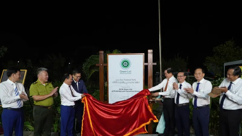 Vườn quốc gia Côn Đảo đón nhận danh hiệu Danh lục Xanh