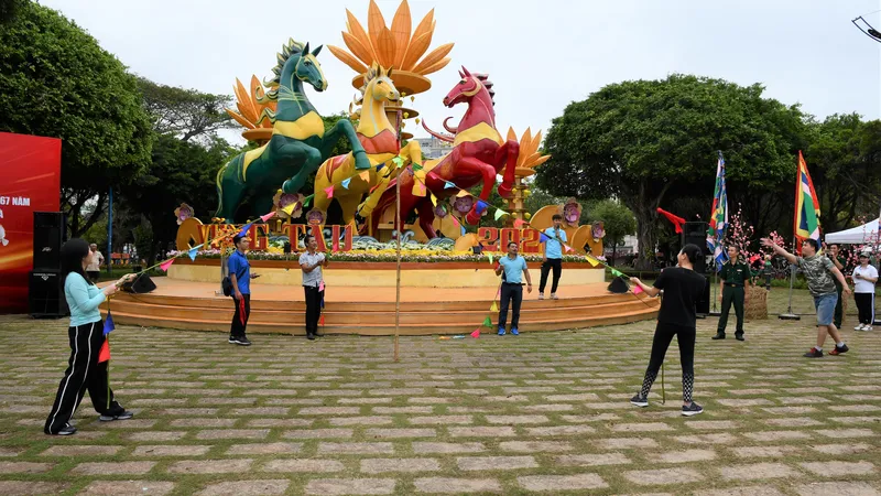 Sôi nổi hội thao liên phường Vũng Tàu - Tam Thắng kỷ niệm ngày truyền thống Bộ đội Biên phòng