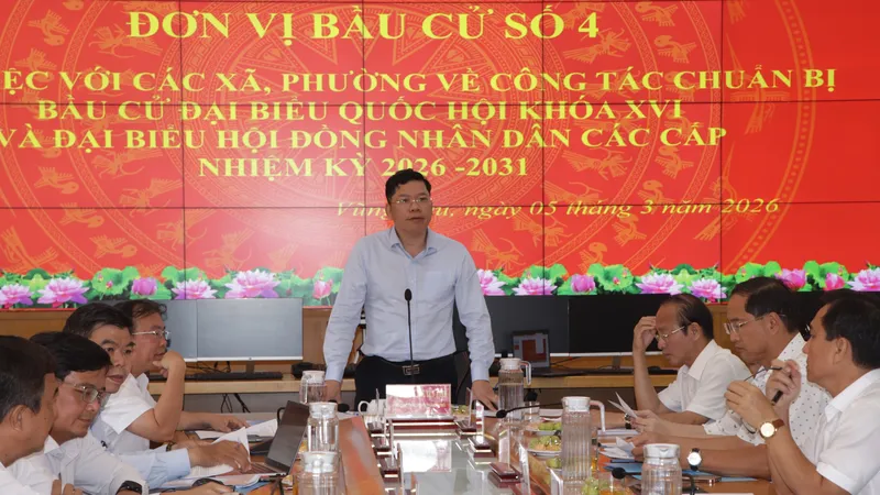Tập trung rà soát các nhiệm vụ, tổ chức tốt công tác bầu cử