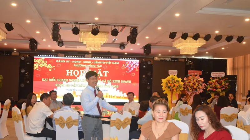 Phường Vũng Tàu cam kết luôn đồng hành để DN phát triển bền vững