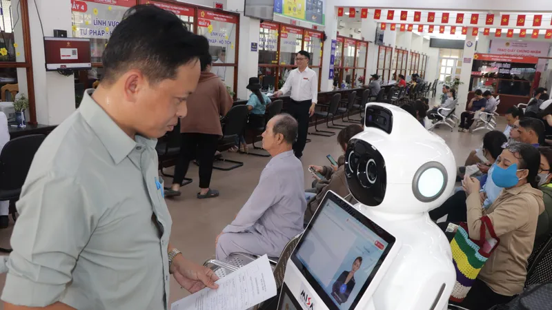 Phường Vũng Tàu đưa công nghệ AI vào phục vụ hành chính công