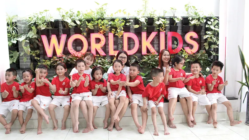 Hệ thống trường mầm non Worldkids: Tạo nền móng đầu tiên cho con trẻ