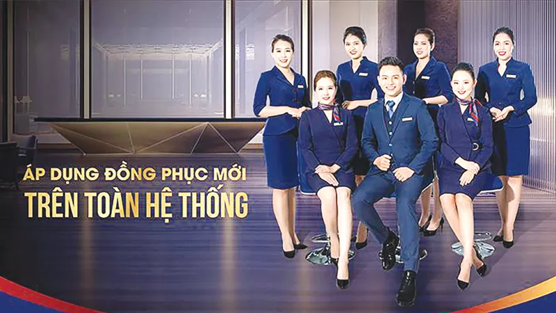 SCB áp dụng đồng phục mới trên toàn hệ thống