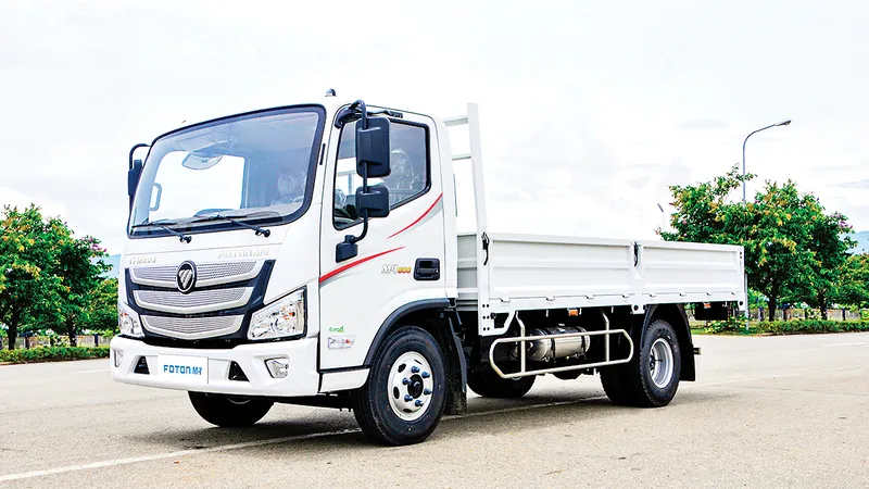 Foton M4 - xe tải cao cấp thế hệ mới của liên doanh Daimler - Foton
