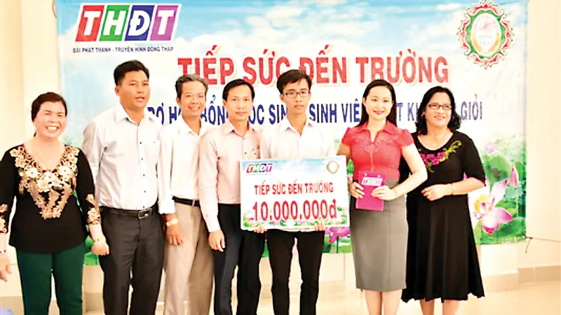 Một số hoạt động từ thiện của Công ty XSKT Đồng Tháp trong tháng 9-2019