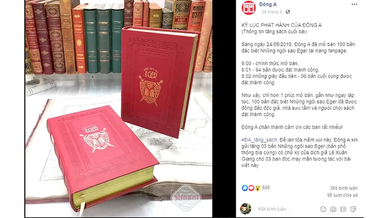 Thú chơi sách “sang chảnh”