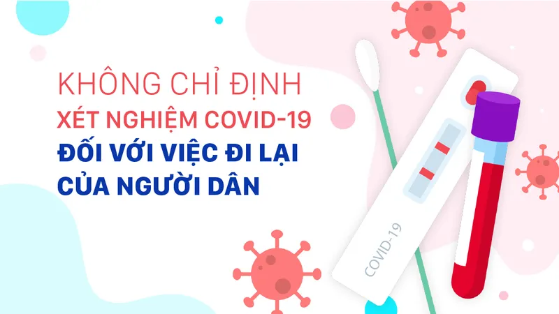 Những trường hợp nào phải làm xét nghiệm Covid-19 khi đi lại?