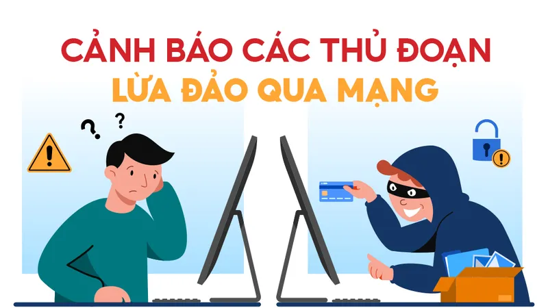 Các thủ đoạn lừa đảo qua mạng thời điểm cận tết
