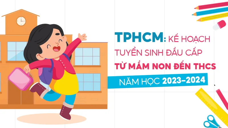 TPHCM: Kế hoạch tuyển sinh đầu cấp năm học 2023-2024