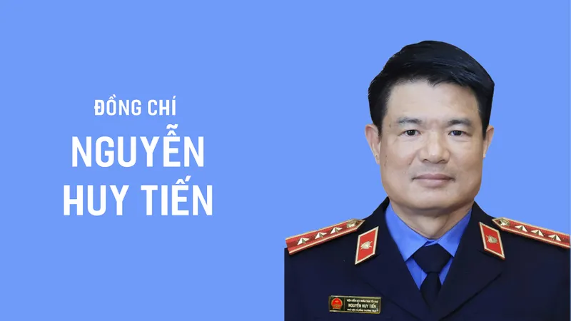 Đồng chí Nguyễn Huy Tiến – Viện trưởng Viện kiểm sát nhân dân tối cao. Ảnh: QUANG PHÚC