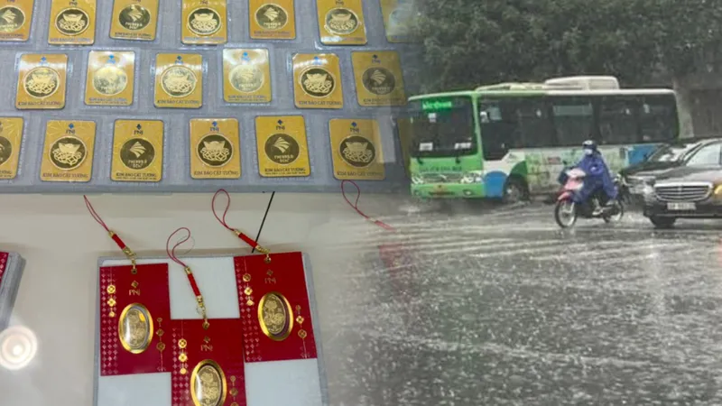 Podcast bản tin trưa 20-2: Nam bộ ngày nắng, đêm mưa; Giá vàng nhẫn 9999 vượt giá vàng miếng SJC