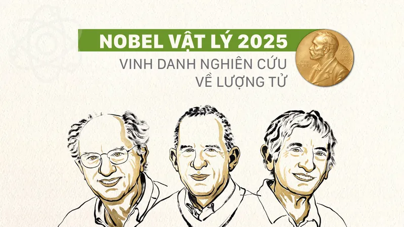 Nobel Vật lý 2025 vinh danh nghiên cứu về lượng tử