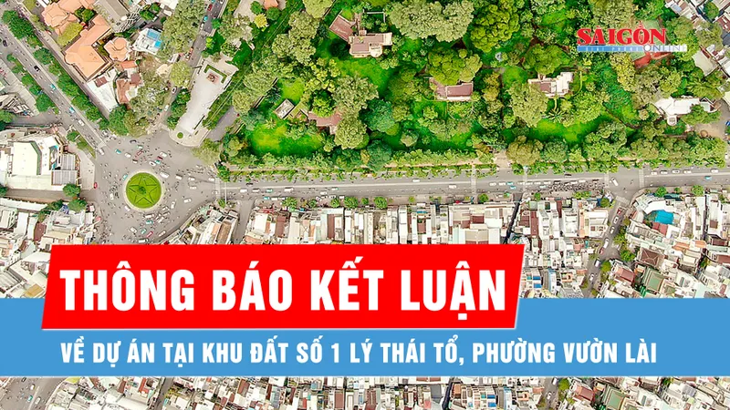 Định hướng điều chỉnh quy hoạch khu đất số 1 Lý Thái Tổ thành công viên