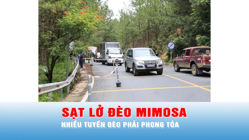 Podcast bản tin 17 giờ 18-11: Sạt lở dài 20m tại đèo Mimosa, nhiều tuyến đèo phải phong tỏa 