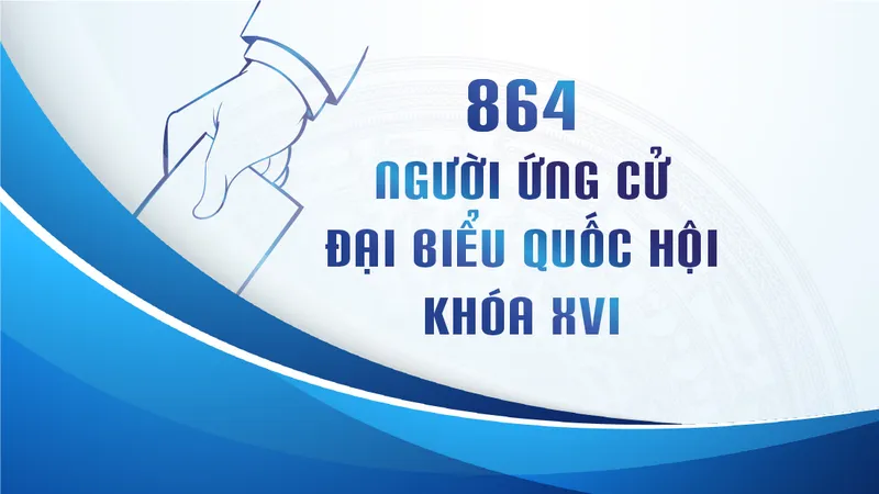 864 người ứng cử đại biểu Quốc hội khóa XVI 