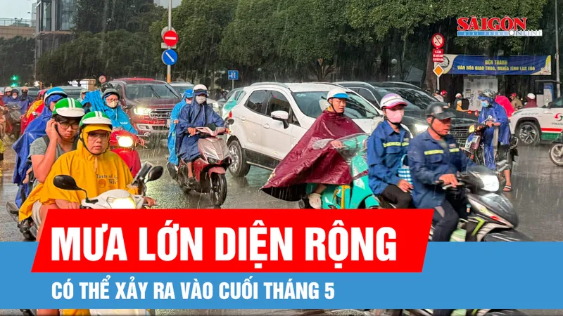 Nam bộ sắp có mưa lớn diện rộng