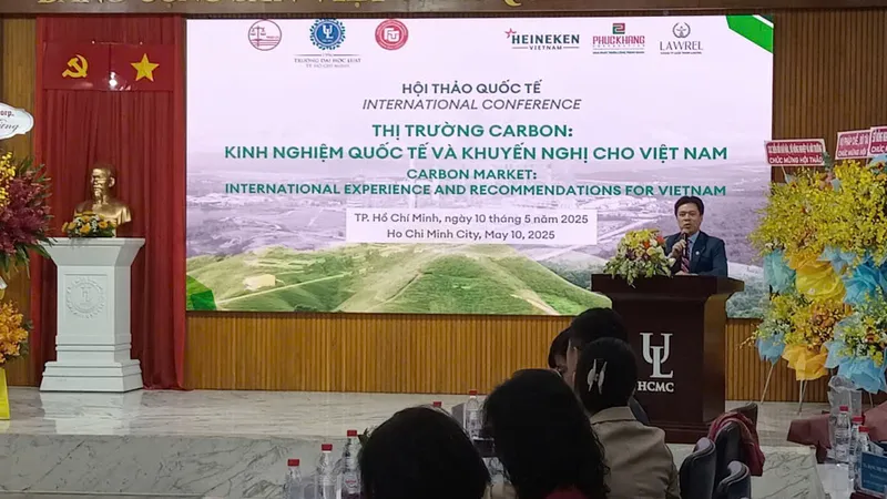 Sớm hoàn thiện khung pháp lý để tham gia thị trường carbon
