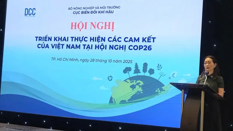 Việt Nam nỗ lực thực hiện mục tiêu giảm phát thải khí nhà kính