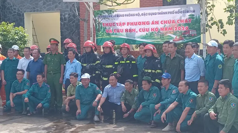 Thực tập phương án phòng cháy và chữa cháy rừng
