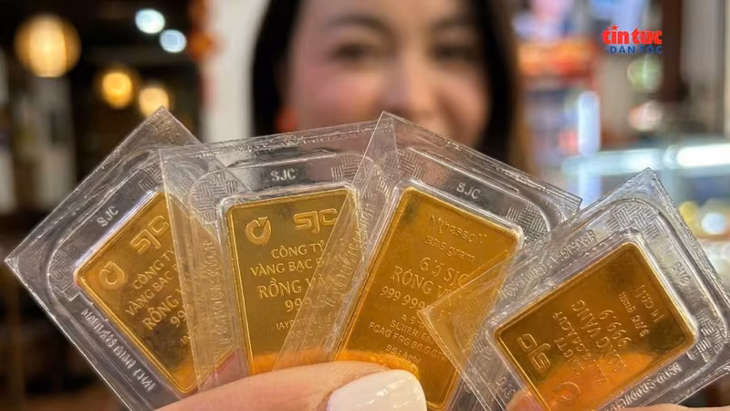西贡金银珠宝公司（SJC）金条。