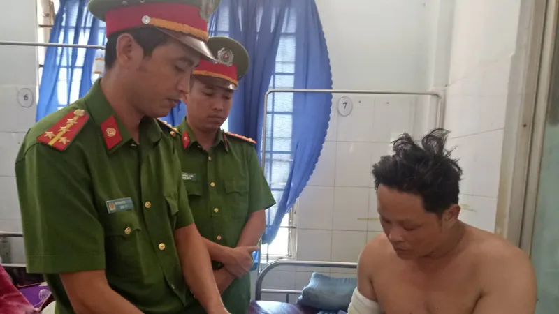 Đối tượng Thụ, nghi phạm gây ra vụ cháy shop hoa khiến 2 người tử vong