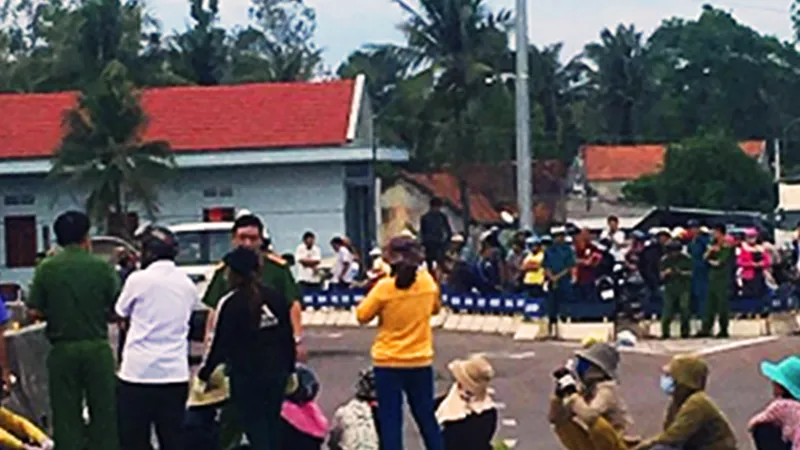 Người dân chặn QL1A phản ứng dự án nhà máy chế biến thủy sản nguy cơ gây ô nhiễm