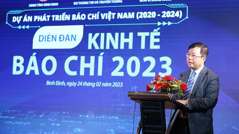Diễn đàn Kinh tế báo chí năm 2023: Tìm giải pháp để tháo gỡ các khó khăn