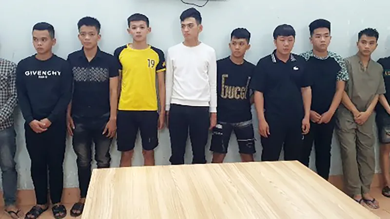 Bắt 9 đối tượng trong vụ hỗn chiến, nổ súng ở TP Quy Nhơn 