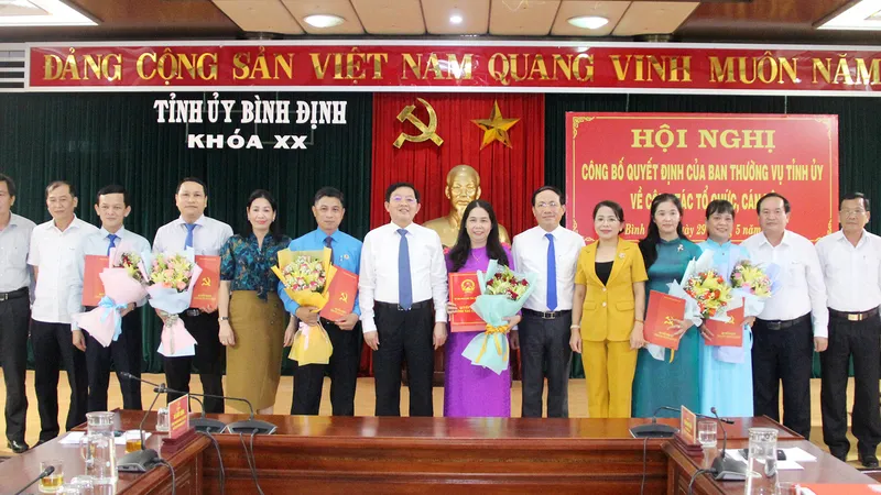 Bình Định điều động, bổ nhiệm nhiều vị trí chủ chốt