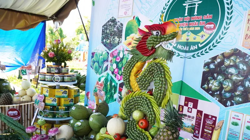 Ngày hội nông sản Hoài Ân (Bình Định): Quy tụ nhiều ý tưởng, mô hình độc lạ 