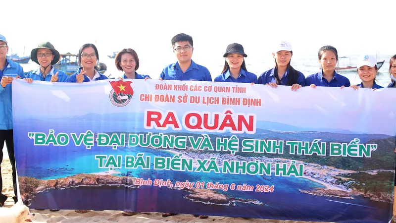 Bình Định phát động phong trào vì Quy Nhơn - Thành phố du lịch sạch ASEAN