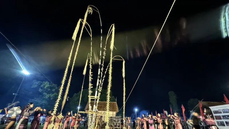 Đặc sắc không gian thực cảnh ngày hội văn hóa núi rừng Bình Định