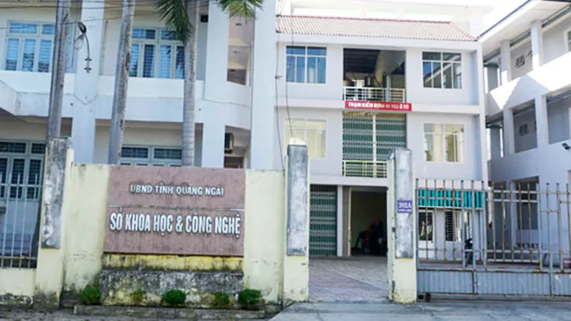 Đề nghị kỷ luật, kiểm điểm 3 lãnh đạo Sở KH-CN tỉnh Quảng Ngãi