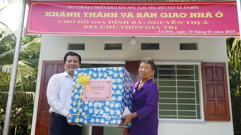Sẽ xóa hơn 500 nhà tạm, nhà dột nát trong 150 ngày ở huyện Hoài Ân, tỉnh Bình Định