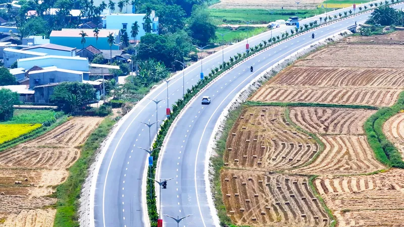 Bình Định: Khánh thành đường nối Quốc lộ 1 với đầm Thị Nại trên 1.000 tỷ đồng