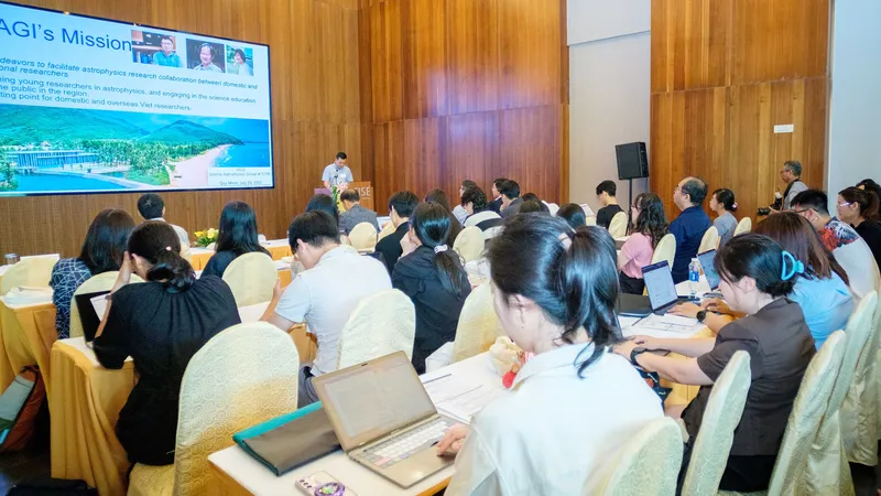 56 nhà khoa học, nghiên cứu sinh quốc tế hội tụ tại Quy Nhơn bàn về vật lý thiên văn và vũ trụ