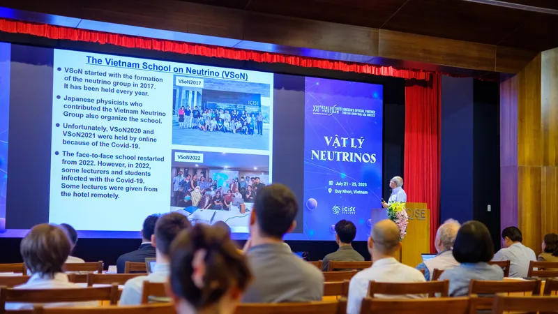 60 nhà khoa học hàng đầu đến Việt Nam để bàn về "hạt ma" neutrino