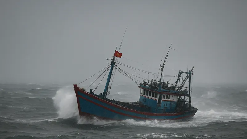 Hai tàu cá cùng 19 ngư dân gặp sự cố trên biển