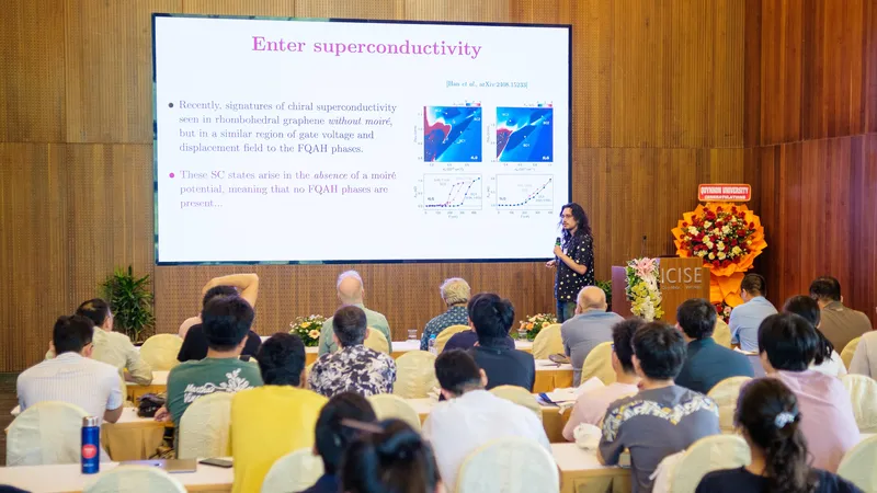 Hơn 40 nhà khoa học quốc tế bàn về vật lý lượng tử tại Quy Nhơn