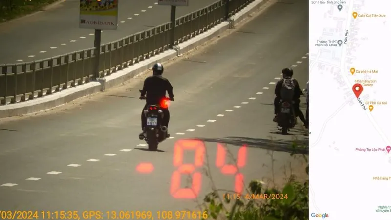Tông CSGT, nam thanh niên ở Phú Yên bị khởi tố