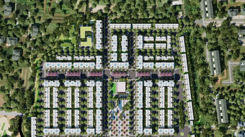 Phối cảnh tổng thể Dự án Lumina Grand Square