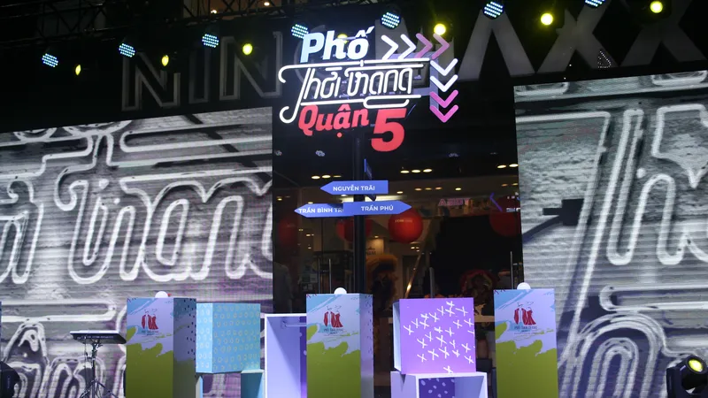 Quận 5 chính thức ra mắt phố thời trang