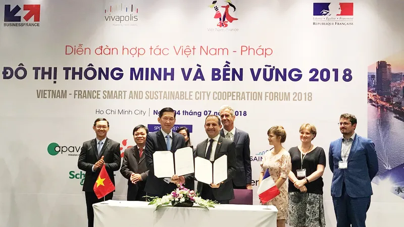 Diễn đàn hợp tác Việt Nam - Pháp 2018: Hướng đến xây dựng đô thị thông minh