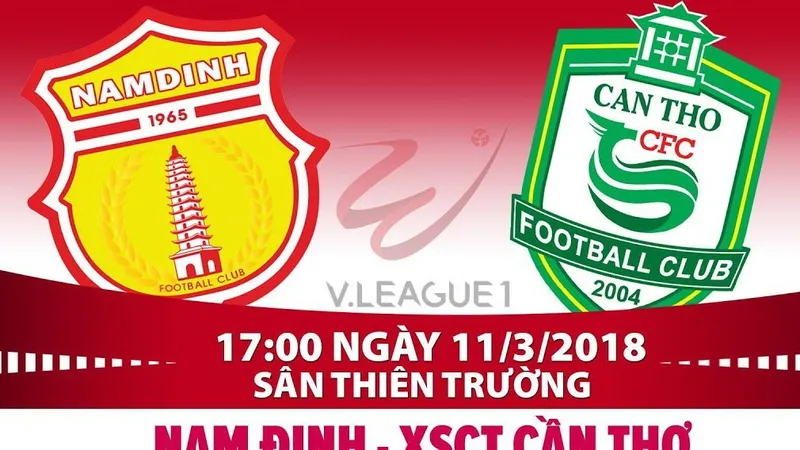 Nam Định - Cần Thơ 0-0: Chia điểm, Nam Định tạm hài lòng 