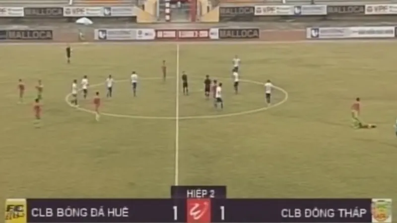 Huế - Đồng Tháp 1-1: Chia điểm ngày khai màn
