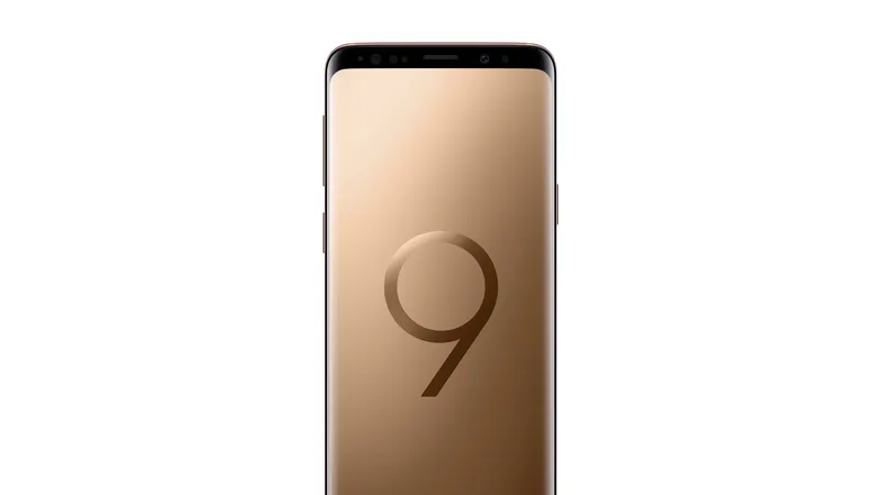Samsung Galaxy S9+ màu Hoàng kim lên kệ 22-6