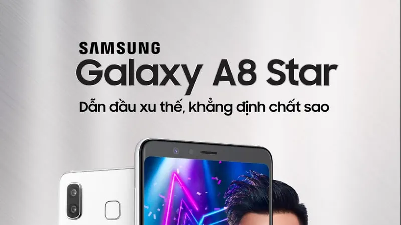 Samsung Galaxy A8 Star lộ diện 